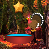Free online html5 games - Escape with Thanksgiving Maple Leaf game 