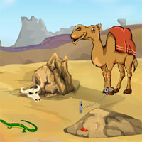 Free online html5 games - Desert Camel Rescue Games4Escape game 