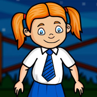 Free online html5 escape games - G2J Rescue the School Girl from Park