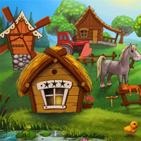 Free online html5 games - FirstEscapeGames Escape Game Cartoon Village game 