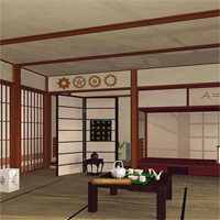 Free online html5 games - Japanese House Escape 365 game 