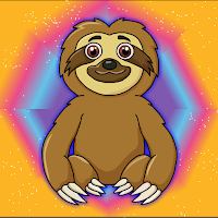 Free online html5 games - G2J Funny Sloth Animal Escape game 