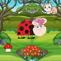 Free online html5 escape games - Mom Ladybug Locates Her Baby