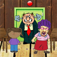 Free online html5 games - Crazy Family Escape game 