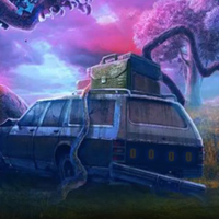 Free online html5 games - Waterway Forest Escape game 