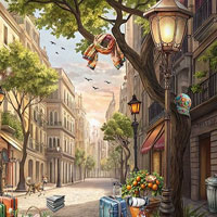 Free online html5 games - Sagrada Trails game 