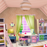 Free online html5 games - Bunk Bedroom Escape game 