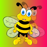 Free online html5 games - G2J Give Honey To Queen Bee game 