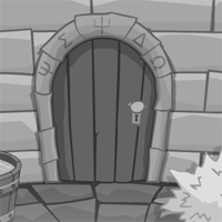 Free online html5 games - Black and White Escape Castle game 