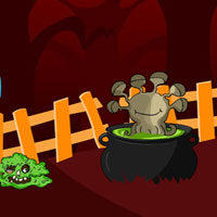 Free online html5 escape games - Free the Skull Guard