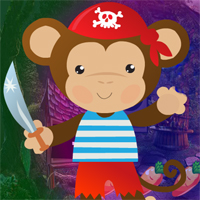 Free online html5 games - Menacing Monkey Escape game 