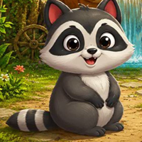Free online html5 escape games - Curious Raccoon Escape