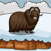 Free online html5 games - G2J Rescue The Musk Ox game 