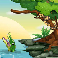 Free online html5 games - Jungle Monkey Rescue game 