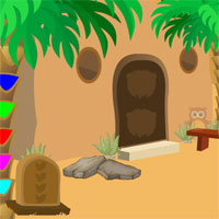 Free online html5 games - AVM Desert Castle Escape game - WowEscape 