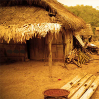 Free online html5 games - Mayan Village Car Escape game 