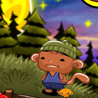 Free online html5 games - Monkey Go Happy Stage 888 game 