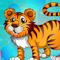 Free online html5 games - G4K Winsome Tiger Escape game 