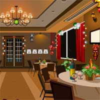 Free online html5 games - New Year Party Restaurant Escape KnfGame game 