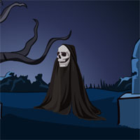 Free online html5 games - Spooky Graveyard Escape game 