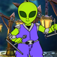 Free online html5 games - Games2Jolly Alien Warrior Rescue game 