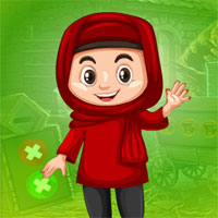 Free online html5 games - G4K Delighted Girl Escape game 