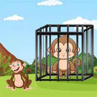 Free online html5 games - G2M Jungle Monkey Rescue game 