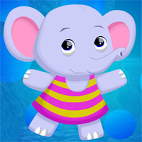 Free online html5 games - Games4King Cute Elephant Escape game 