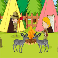 Free online html5 escape games - G2M Camping Boy Rescue