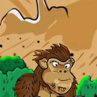 Free online html5 games - G2J Locked Up Gorilla Rescue game 