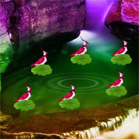 Free online html5 games - Games2Rule Easter Cascade Forest Escape game 