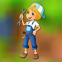 Free online html5 games - AVMGames Mechanic Boy Escape game 