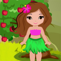 Free online html5 games - Games4king Cute Wild Girl Rescue game 