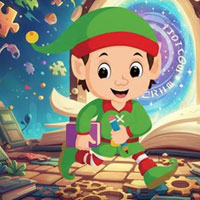 Free online html5 escape games - Green Magic Elf Boy Escape