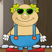 Free online html5 games - G2J Funny Oldman Rescue game 