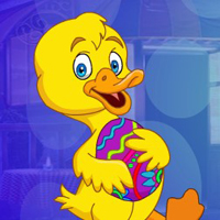 Free online html5 games - G4K Elated Baby Duck Escape game - WowEscape 