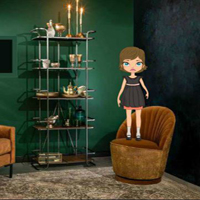Free online html5 games - BIG Little Girl Searching Robot game 