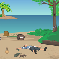 Free online html5 games - Games4Escape Pirate Treasure Rescue game 