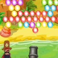 Free online html5 games - Pirate Bubbles HTMLGames game 