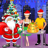 Free online html5 games - Finding the Christmas Cake game - WowEscape 