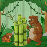 Free online html5 games - BEG Naughty Hungry Panda Escape game 