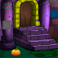 Free online html5 games - Games4Escape Halloween Fearless Door Escape game 