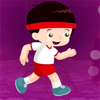 Free online html5 games - Games4King Grin Jogging Boy Escape game 