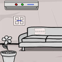 Free online html5 games - Escape From White Abode Room game - WowEscape 