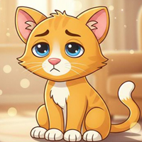 Free online html5 escape games - Weak Cat Escape