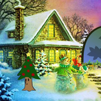 Free online html5 games - Mystical Snowman Escape game 