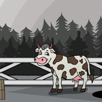 Free online html5 games - G2J Hungry Cow Escape game 