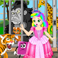 Free online html5 games - Princess Juliet Zoo Escape game 