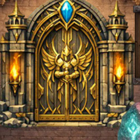 Free online html5 escape games - Find Guardian in Fantasy Puzzle Castle