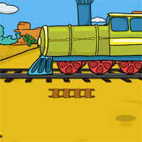 Free online html5 games - Games2Jolly Desert Train Escape game 